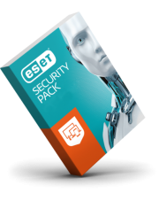 ESET Security Pack (3 komputery + 3 smartfony 1 rok)